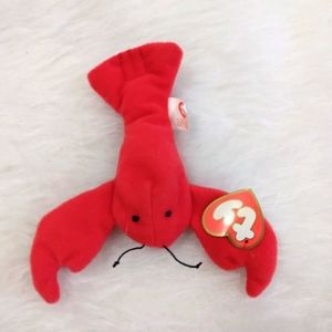 Teeny Beanie Babies,  Pinchers the Lobster